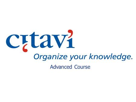 Advanced Course. Questions and Answers Where can I find x, y, or z? Hints for better searching Making sense of it all How to manage large sets of results.