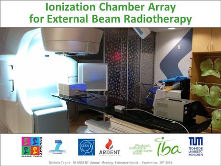 Ionization Chamber Array for External Beam Radiotherapy