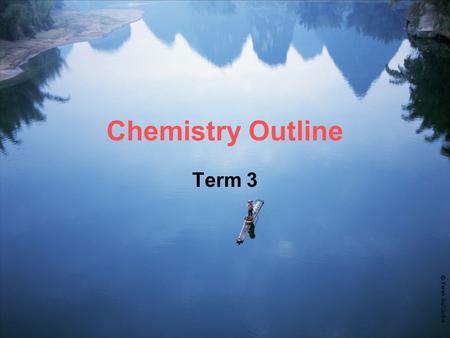 Chemistry Outline Term 3. The Topics 1. The Periodic Table of Elements ☺Chapter 16, Page 283-300 Chemistry Matters ☻Bab 3, Kimia SMA ESIS 2. Chemical.