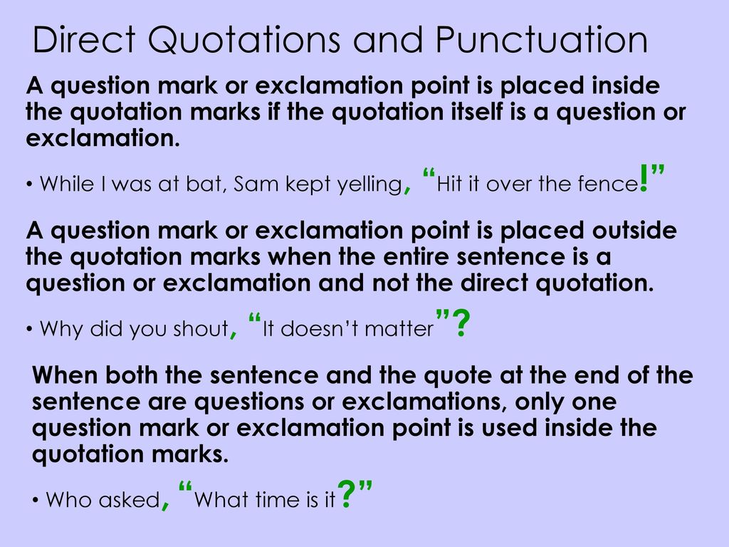 Image Result For Quotations Marks Question