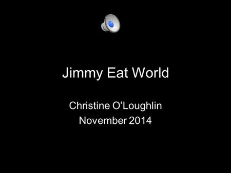 Jimmy Eat World Christine O’Loughlin November 2014.