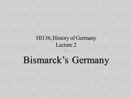 Bismarck’s Germany. Danish war (1964) Austro-Prussian war (1866) Franco-Prussian war (1870-71)