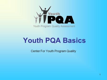 Center For Youth Program Quality