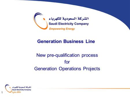 Generation Business Line