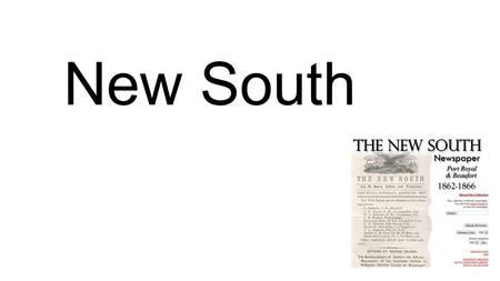 New South. Bourbon Triumvirate 1872 – 1890 Goal: to reclaim the state from scalawags & carpetbaggers Bourbon: powerful ruling class.