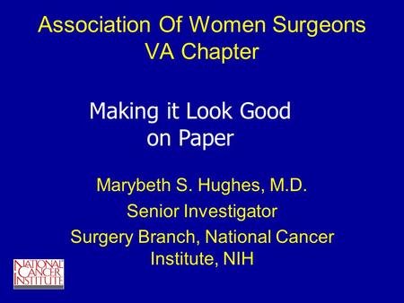 Association Of Women Surgeons VA Chapter