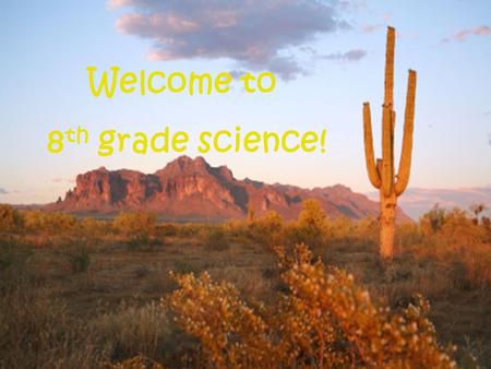 Welcome to 8 th grade science!. All about Mr. Nelson I grew up in Crystal Lake I graduated From Carroll University (Waukesha, Wisconsin) Taught 8 th grade.