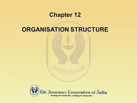 Chapter 12 ORGANISATION STRUCTURE. INTRODUCTION Organisation structure refers to arrangements made for smooth running of Business activities. The arrangements.