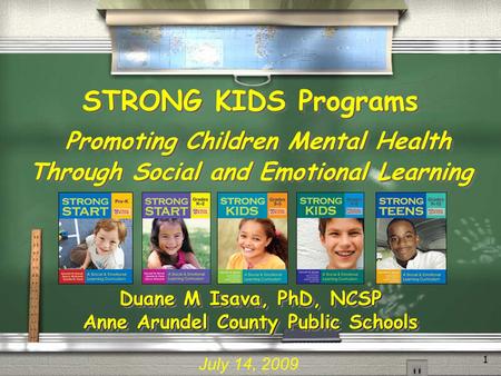 Duane M Isava, PhD, NCSP Anne Arundel County Public Schools