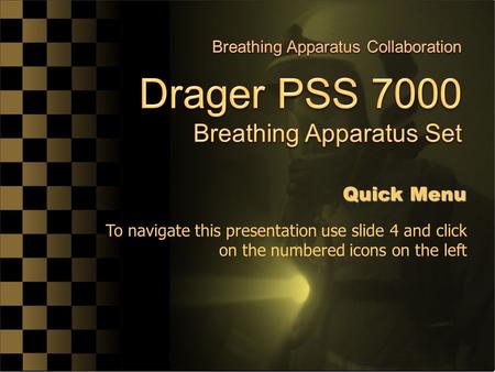 Drager PSS 7000 Breathing Apparatus Set