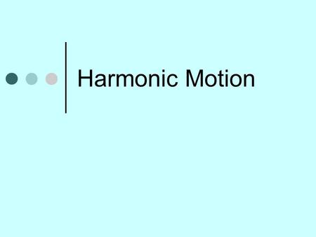 Harmonic Motion. Describe the motion of a rider on a ferris wheel relative to the ground.