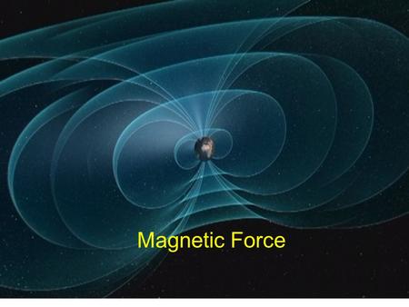 Magnetic Force.
