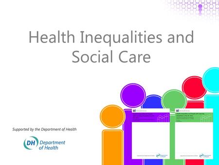 Health Inequalities and Social Care. This morning o What do we know about: o The scale and nature of the health inequalities experienced by people with.