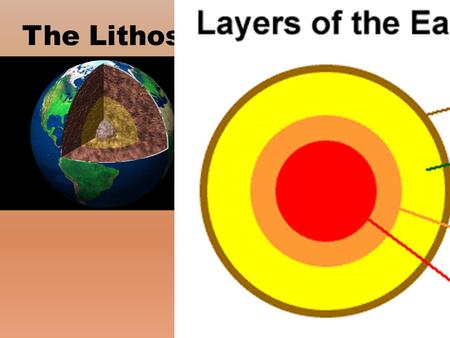 The Lithosphere.