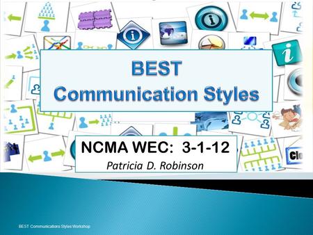 NCMA WEC: Patricia D. Robinson