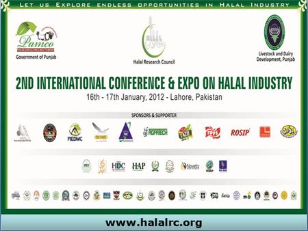 Holistic Halal Audits by Sarfraz Mohammed Sharia Auditor Halal Monitoring Committee U.K. (HMC). Halal Monitoring Committee (HMC) copyright 2012.