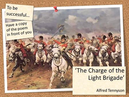 ‘The Charge of the Light Brigade’