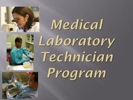 Serving in all areas of the clinical laboratory.