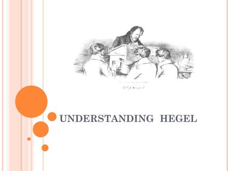 UNDERSTANDING HEGEL. The essential reality of nature is not separate self contained and complete in itself, so that the human mind can study it objectively.