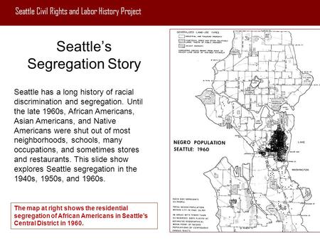Seattle’s Segregation Story