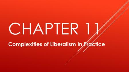 Complexities of Liberalism in Practice