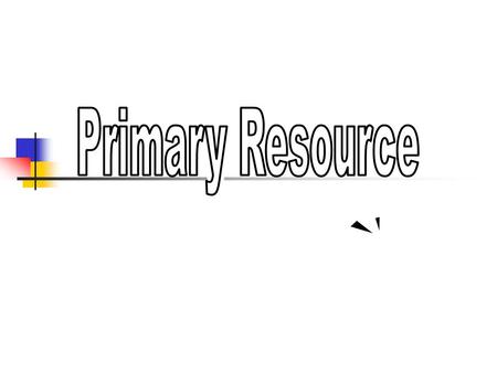 2 Primary Resource Introduction consists of research studies published in biomedical journal the most current resource for information. provides details.