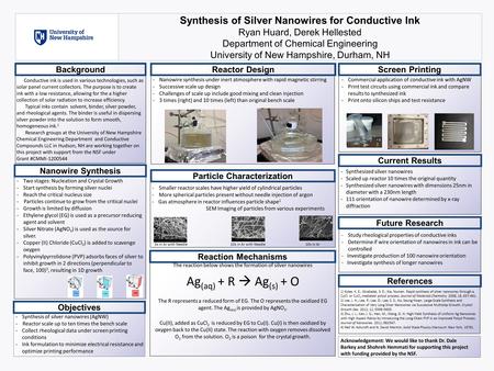 Synthesis of Silver Nanowires for Conductive Ink