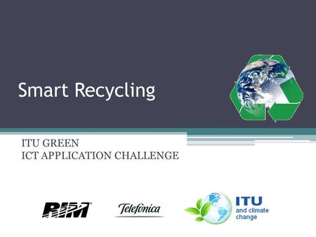 ITU GREEN ICT APPLICATION CHALLENGE
