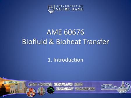 AME Biofluid & Bioheat Transfer