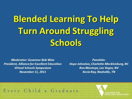 Blended Learning To Help Turn Around Struggling Schools