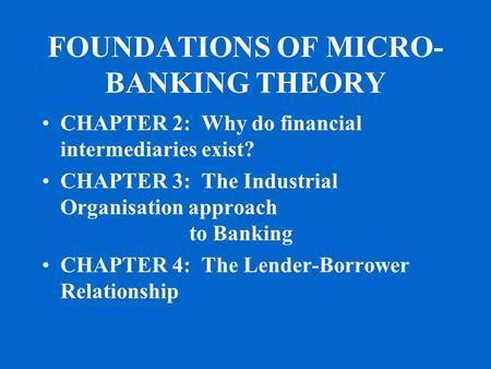 Why do financial markets and financial intermediaries exist finance essay
