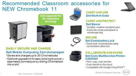 Recommended Classroom accessories for NEW Chromebook 11