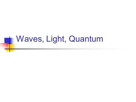 Waves, Light, Quantum. Figure 4.1: Molar Volume (elements known in 1869) (a few more recently discovered elements added)