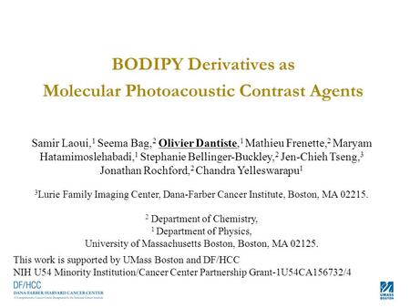 Molecular Photoacoustic Contrast Agents