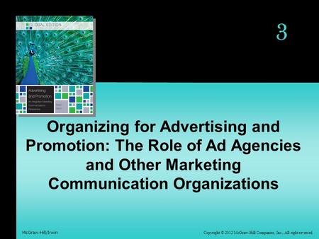 3 Organizing for Advertising and Promotion: The Role of Ad Agencies