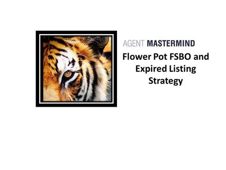 Flower Pot FSBO and Expired Listing Strategy