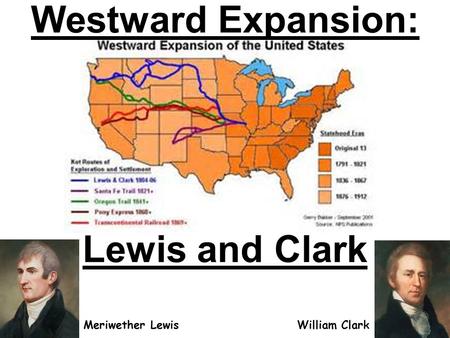 Westward Expansion: Lewis and Clark