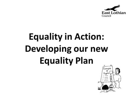 Equality in Action: Developing our new Equality Plan.