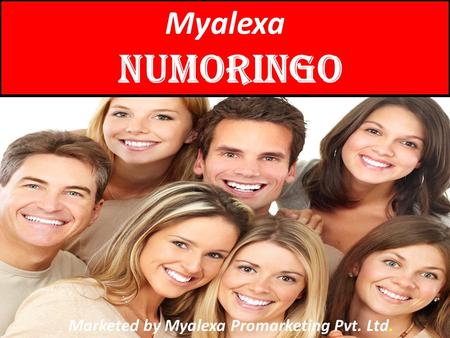 Myalexa NuMoringo Marketed by Myalexa Promarketing Pvt. Ltd.