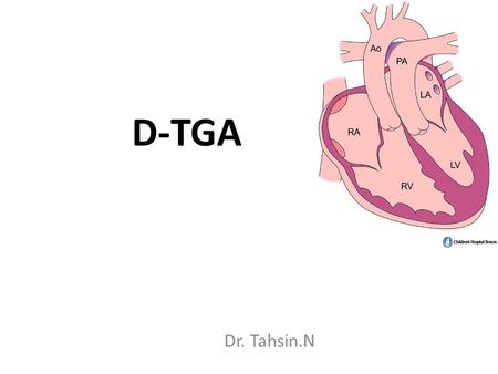D-TGA Dr. Tahsin.N.