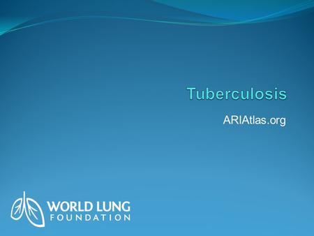 ARIAtlas.org. Global Impact TB causes nearly two million deaths a year, making it the world’s seventh most common cause of mortality. More than two billion.