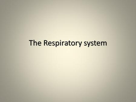 The Respiratory system. Functions Works closely with circulatory system, exchanging gases between air and blood: Works closely with circulatory system,