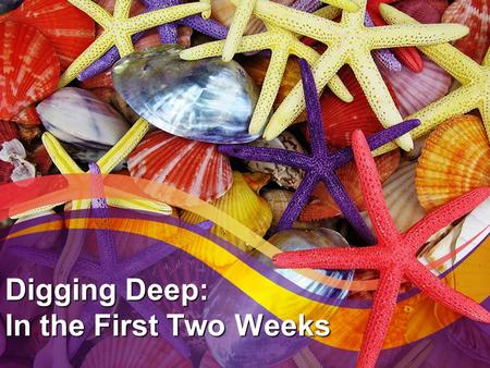 Digging Deep: In the First Two Weeks. Get Ready Traffic Digging Deep Detours.
