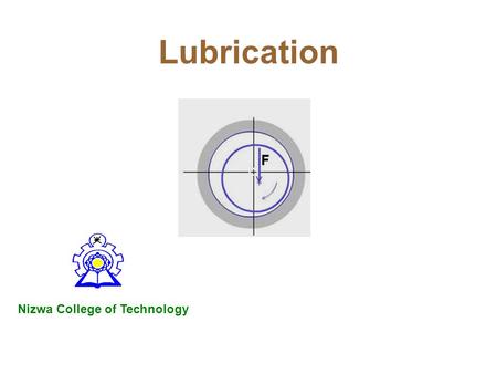 Lubrication Nizwa College of Technology. Friction Friction is the force resisting the relative motion of surfaces or material elements in contact.force.