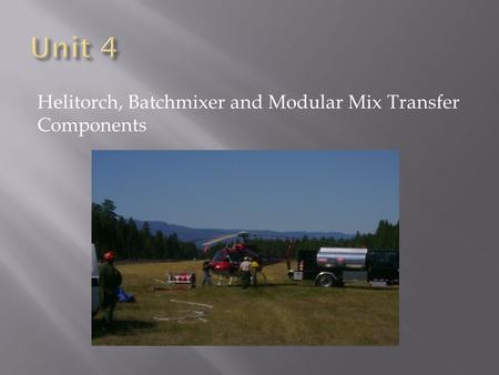 Helitorch, Batchmixer and Modular Mix Transfer Components.