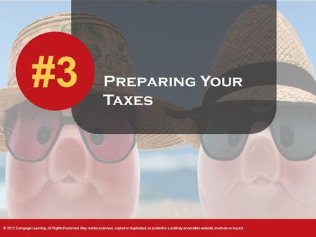 Preparing Your Taxes #3.