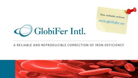 a reliable and reproducible correction of iron deficiency