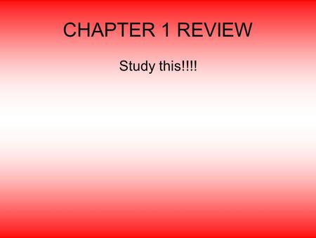 CHAPTER 1 REVIEW Study this!!!!. 1. stimulation (talking, interacting, etc.) and play.
