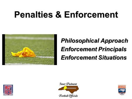 Penalties & Enforcement