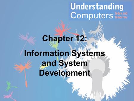 Information Systems and System Development